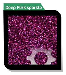 deep pink sparkle effect acrylic sheet