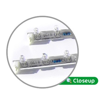 flexible led strip closeup
