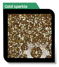 gold sparkle effect acrylic sheet