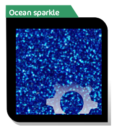 ocean sparkle effect acrylic sheet