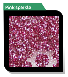 pink sparkle effect acrylic sheet